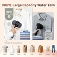 thumbnail image 4 of JFengqi Steamer for Clothes, 1300W Portable Handheld Garment Steamer, Auto Shut-off Function, 15s Fast Heat Up, Steam Iron for Home, Travel, 4 of 8