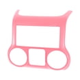 thumbnail image 1 of Ofertas Únicas 1 Pcs Moldura de la cubierta del panel del tablero de la consola central para Jeep Wrangler JK JKU 2011-2017 Molduras de la cubierta de la ventilación del aire Dash ABS Rosa, 1 of 1
