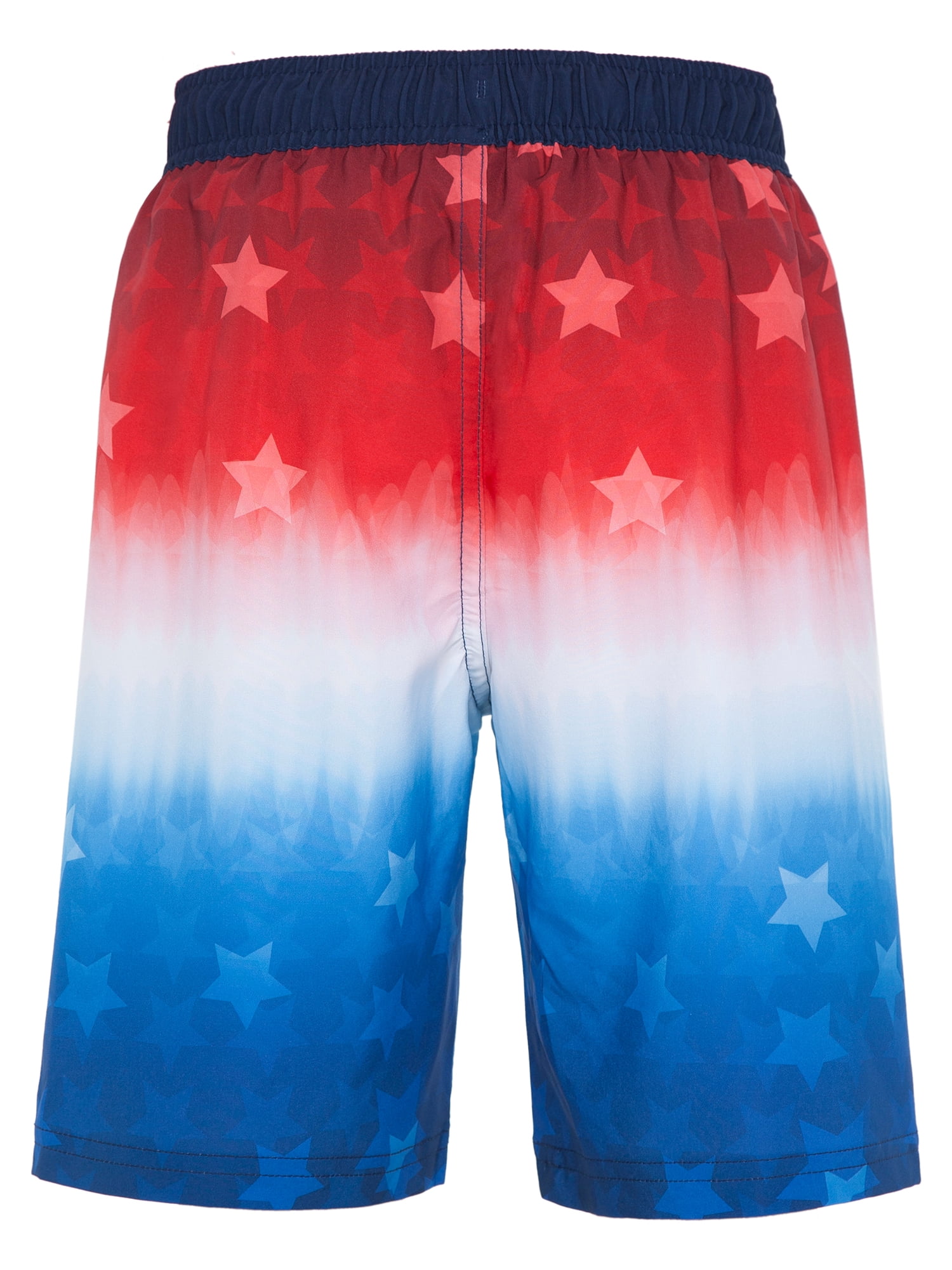 Rokka&Rolla Boys' Quick Dry Board Shorts Mesh Lined Swim Trunks, UPF 50+, Sizes 4-18