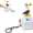 1pc, variant on Seagull Mine Button Keychain, Real Sound, LED Light, Funny, Adults Keyboard Clicker for Fun& Stress Relief Fidget Toys Stress Relief Noise Maker Animal Keycaps Funny Gifts