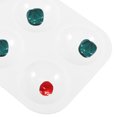 thumbnail image 3 of unbranded  10 Pcs Watercolor Mixing Tray Paint Palette Child Travel White, 3 of 8