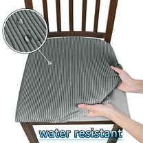 suxuMhao Slipcovers-Waterproof Chair Cover,Stretchy Dining Chair Cover & Living Room Chair Covers,Universal Size Dining Chair Seat Covers Set of 6 ,Gray,Suitable for living room & kitchen chairs