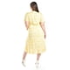 thumbnail image 3 of Vestido cruzado con textura Roman Fashion /Tallas Extras, 9234 (Amarillo) amarillo 38, 3 of 6