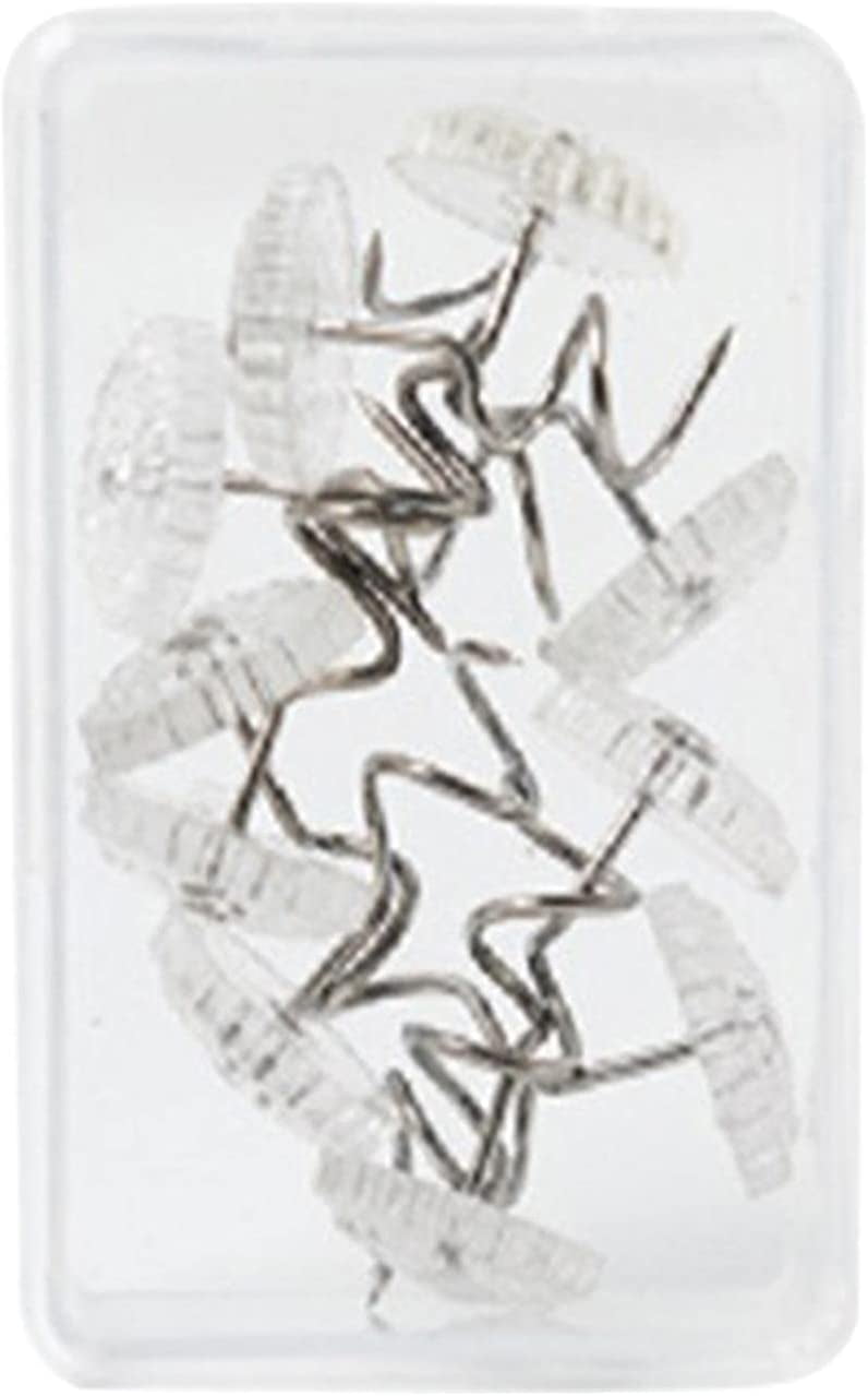 10x Clear Heads Twist Pins Fixed Fastener for Car Headliner Repair Sofa