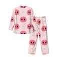 thumbnail image 2 of Bingfone Men'S Pajama Set 2 Piece Loungewear Pjs, Long Sleeve With Pajama Pants-Pig Noses, 2 of 9