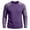 Purple, variant on WAYUTE Men's T Shirts Raglan Long Sleeve Patchwork Color Crew Neck Long Sleeve Lightweight Layering Top T‑Shirt for Man,S