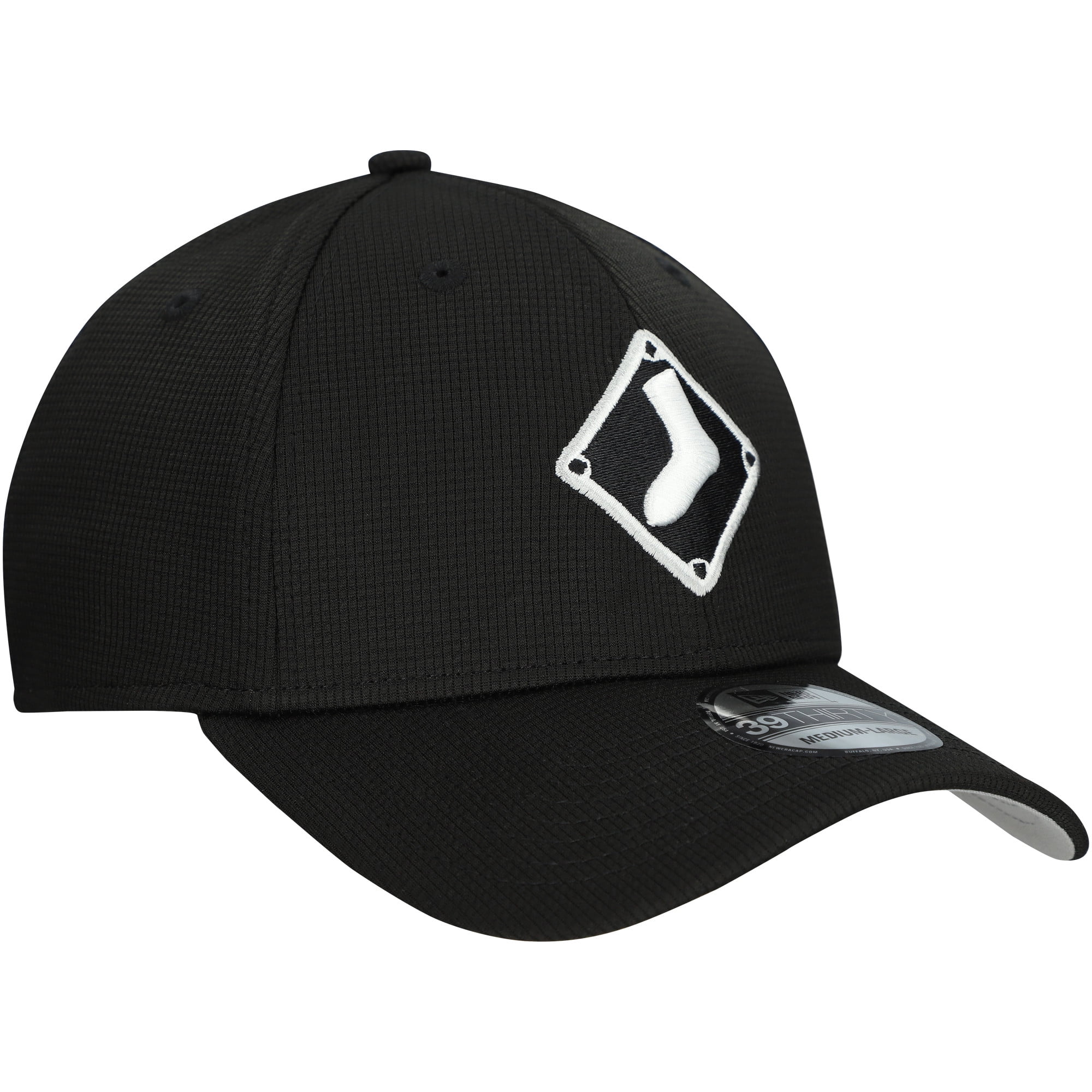 Men's New Era  Black Chicago White Sox 2025 Batting Practice 39THIRTY Flex Hat