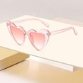 thumbnail image 2 of ibiyuan Sunglasses Womens Polarized Women Girls Cute Heart Shape Sunglasses Fashion Cat Eye Retro Party Wedding Sun Glasses, 2 of 4