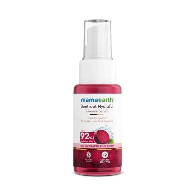 Mamaearth Sérum Essence Hydraful à la Betterave - 50 ml pour Être Hydraté