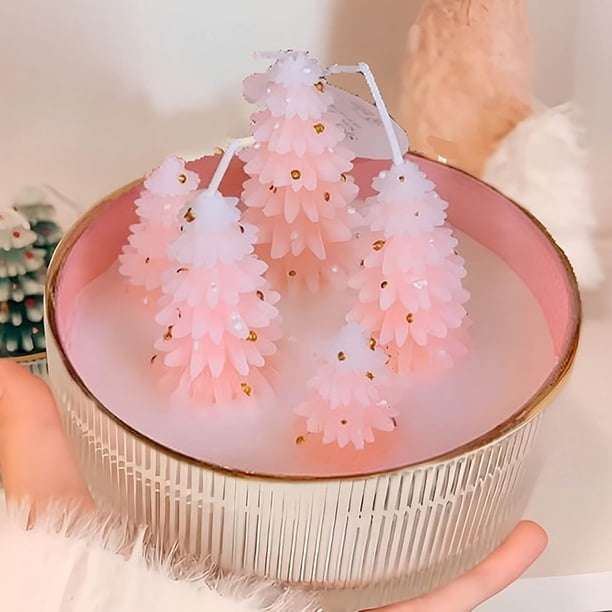 Vela Navideña con Aroma a Álamo y Bosque Invernal, 9 X 9 Cm | Decoración Navideña | Ambiente Invernal Acogedor | Regalo para Amantes de La Navidad y Decoración de Temporada
