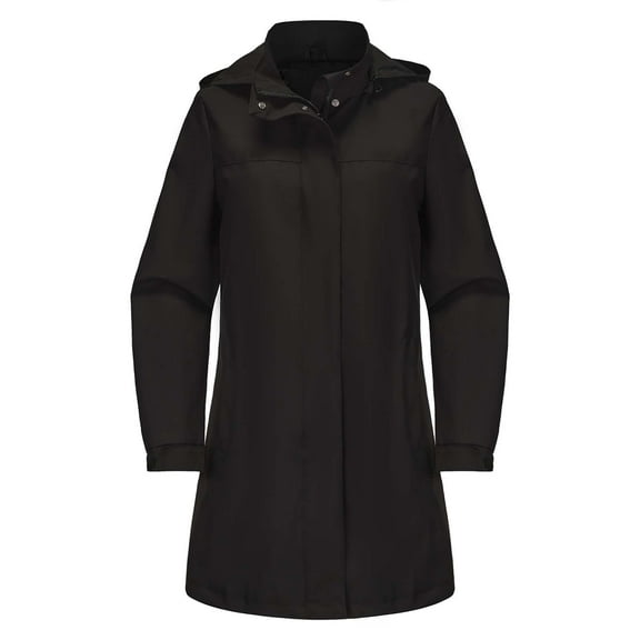Womens And Mens Comfortable Waterproof Rain Jacket Solid Color Detachable Hat Long Sleeved Windproof Thin Hooded Casual Winter Black Windbreaker for Outdoor 3XL Up to 65% Off!