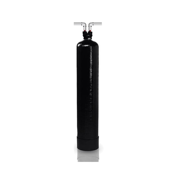 Premier Whole House Fluoride Removal Water Filter with In and Out Valve 10" x 54", 1.5 cu Ft Bone Char