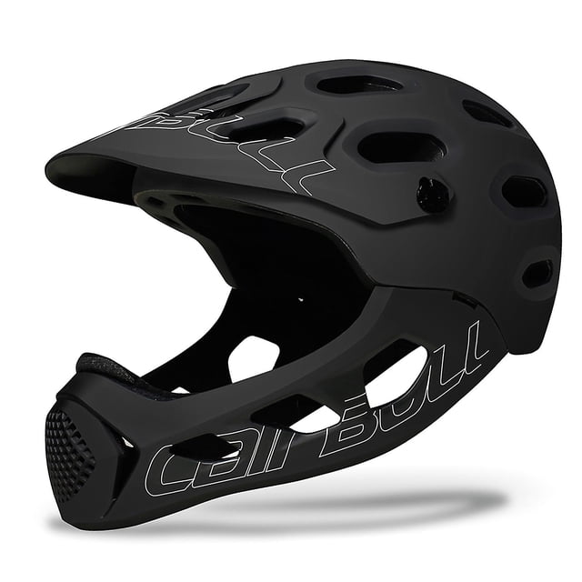 Casco de bicicleta de cara completa Casco de ciclismo para adultos con protector de barbilla desmontable para ciclismo de montaña cuesta abajo
