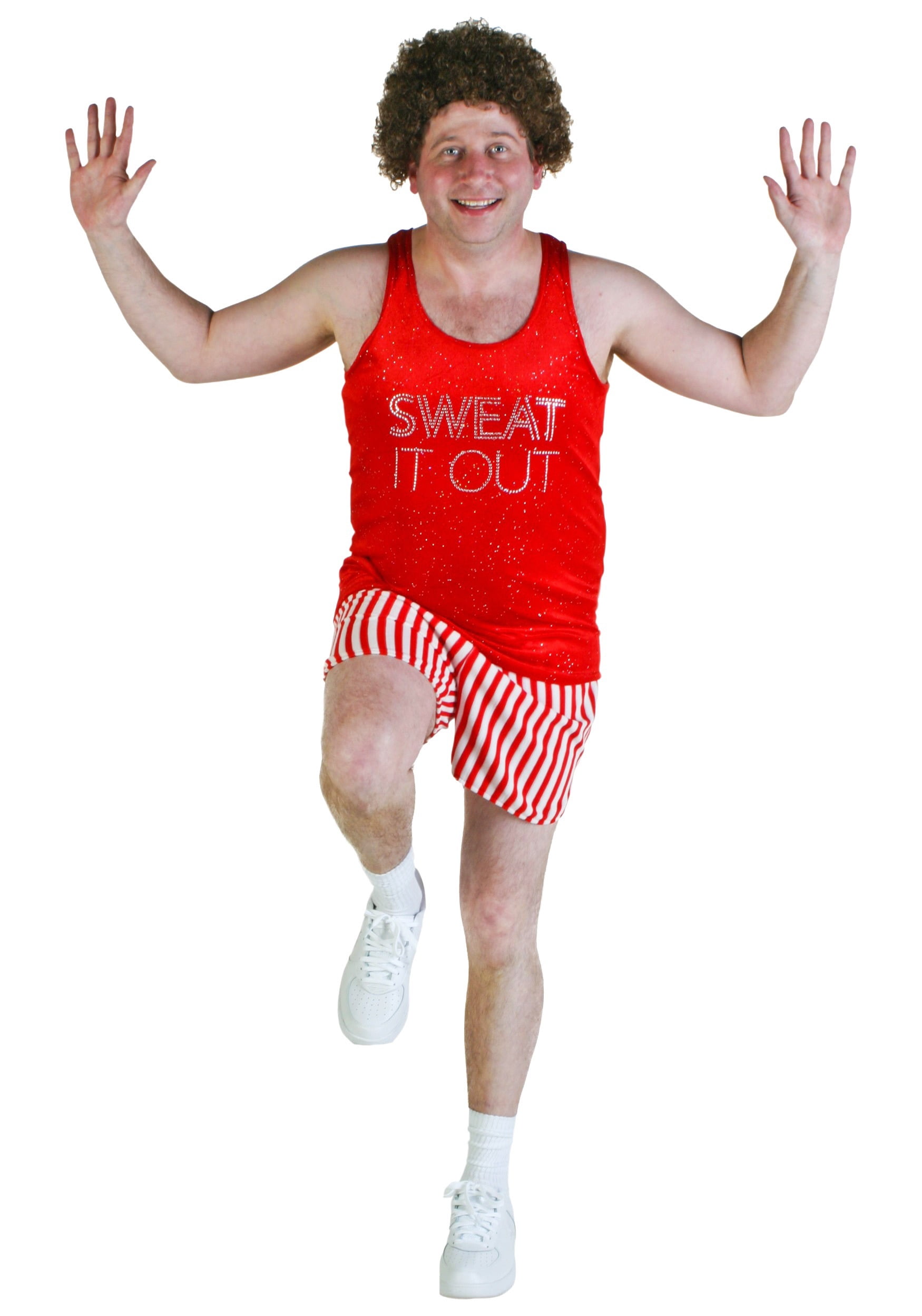 Plus Size Workout Video Star Costume 