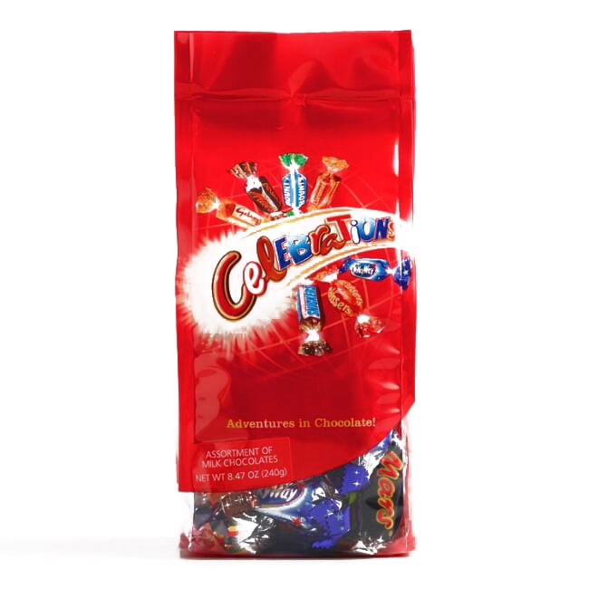 Celebrations Milk Chocolate Variety Sharing Bag 17.6 oz (3 Items Per