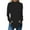 Black, variant on Mock Turtleneck Tops for Women, Women's Casual Long Sleeve Tunic Tops Loose Round Neck T Shirt Thumb Hole Curved Hem Tops Tunic Sweaters To Wear with Leggings Blackish Green XL