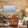 Blue Stripe TV Dust Cover 43 Inch, Gradient Computer Monitor Cover ...