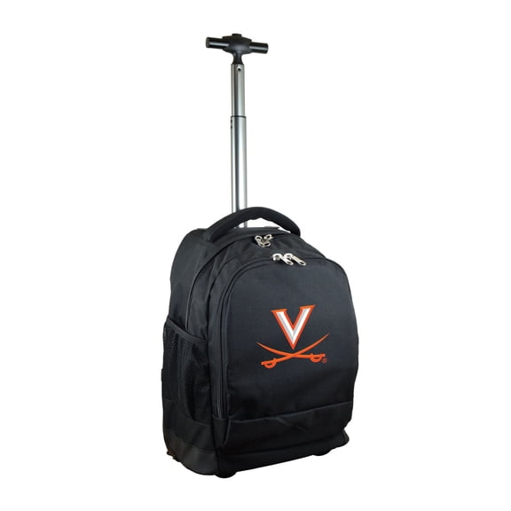 Black Virginia Cavaliers 19'' Premium Wheeled Backpack
