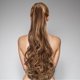 thumbnail image 1 of Xihbxyly Peluca de Cola de Caballo de Pelo Largo y Rizado, Estilo Europeo, Fácil de Sujetar, Ligera y Cómoda, con Diversos Colores y Estilos, para Uso Diario, Accesorio para Extensiones de Cabello., 1 of 3