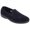 Navy Blue, variant on Sleepers Mens Frazer Lion Motif Twin Gusset Slippers