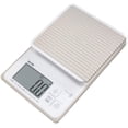 thumbnail image 1 of Tanita washable digital cooking scale 3kg (up to 0.1g units / 300g) white KW-320-WH by Tanita, 1 of 5