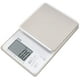 thumbnail image 1 of Tanita washable digital cooking scale 3kg (up to 0.1g units / 300g) white KW-320-WH by Tanita, 1 of 5