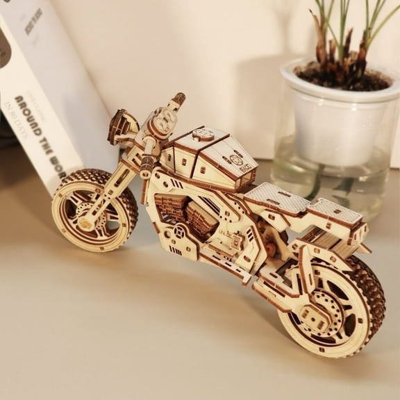 Music Park 3D Puzzle Adult Crafts Kit Motorcycle Unique Gifts for Men cool stuff for bedrooms