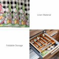 thumbnail image 6 of Placemats Set of 8, Easter Bunny Gnomes Woven Placemat, Linen Place Mats for Kitchen/Dining Tables, Spring Easter Eggs Floral Black Plaid Washable Table Mats for Party, 6 of 8
