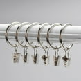 thumbnail image 4 of Promotion Clearance High Quality 10 Pcs Polished Stainless Steel Ball Shower Curtain Rings Clips Curtain Hooks, 4 of 6