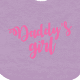 thumbnail image 4 of Inktastic Valentine's Day Daddy's Girl Girls Baby Bib, 4 of 4