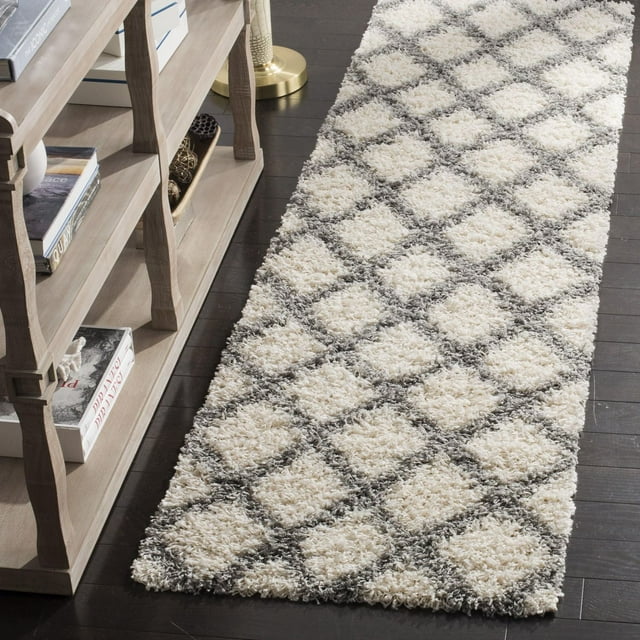 Safavieh Layla Tapis Géométrique Shag