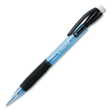 Champ Mechanical Pencil  0.7 Mm  Hb (#2.5)  Black Lead  Blue Barrel  Dozen