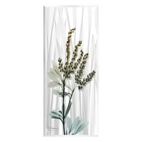 Stupell Industries Snowdrops X-Ray Plant Botanical & Floral Painting Unframed Art Print Wall Art, 7 x 17