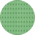 thumbnail image 1 of Ahgly Company Machine Washable Indoor Round Transitional Pastel Green Area Rugs, 5' Round, 1 of 7