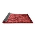 thumbnail image 2 of Ahgly Company Indoor Round Oriental Red Industrial Area Rugs, 6' Round, 2 of 4