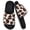 Khaki, variant on BERANMEY Leopard Open Toe Womens Slippers Cute Soft House Slippers for Women Men Anti-slip Thick Sole Indoor Bedroom Winter Home Slippers