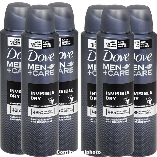 walvis Banyan Accumulatie 6 Cans of Dove Men+Care Invisible Dry 150ml Anti-Perspirant Anti-Transpirant  Spray - Walmart.com