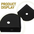 thumbnail image 3 of FRCOLOR 6 Sets Triangular Steel Support Brackets Heavy-Duty 90-Degree Angle Corner Braces Cabinet Triangle Shelf Bracket Furniture Fastening Hardware, 3 of 8
