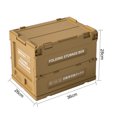 thumbnail image 4 of Homeer Storage Box Outdoor Folding Box Car Trunk Storage Box Foldable Large Capacity Storage Box Strong Load Bearing Camping Thickened Folding Household Products Storage Box, 4 of 6