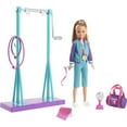 thumbnail image 1 of Poupée et coffret de jeu Gymnastique Barbie Équipe Stacie, 1 of 9