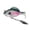 Pink, variant on Paddle Tail Swimbaits Fishing Lures, Pre Rigged Soft Bait with Spinner Blades and 3D Eyes, Weedless Hidden Hook for Bass Trout Freshwater Saltwater Gear 6 Pcs