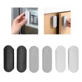 thumbnail image 2 of 6Pcs Self Adhesive Pull Handles Sturdy ABS Smoothing Easy Installation Self Stick Cabinet Handles for Family Office, 2 of 5