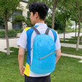 thumbnail image 2 of Mochila ultraligera y portátil para exteriores, plegable, para viajes, para deporte, para hombres y mujeres, 2 of 5