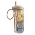 thumbnail image 2 of Water Cup Girls Summer Large-capacity Sports Water Kettle Portable Cup with Tea Seam Straw, 2 of 5