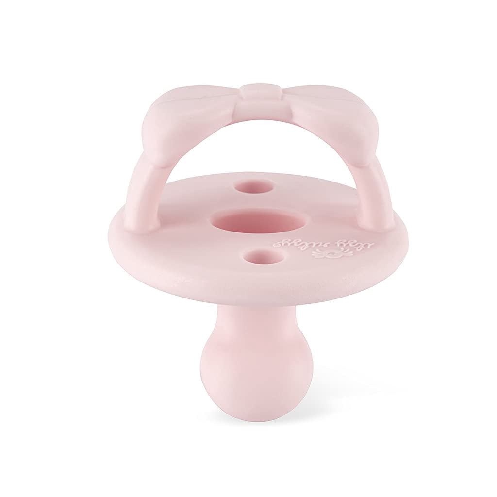 Itzy Ritzy Orthodontic Silicone Pacifier - 6-18m Ballet Slipper &Primrose