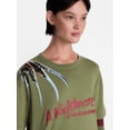 thumbnail image 4 of Disney Nightmare on Elm Street Women's Halloween Layered Look Graphic Tee, Sizes XXS-XXL, 4 of 5