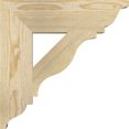 thumbnail image 3 of Ekena Millwork 4"W x 16"D x 16"H Funston Traditional Rough Sawn Bracket, Douglas Fir, 3 of 4