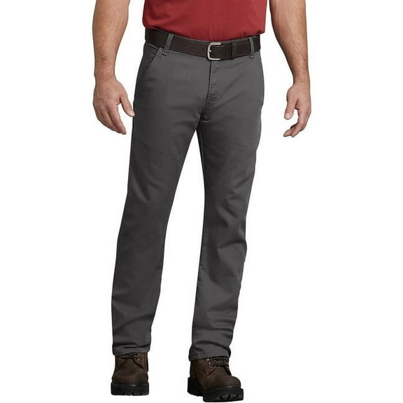 Dickies Men's FLEX Regular Fit Duck Carpenter Pants with Durable Stretch Fabric, Utility Pockets, and Reinforced Knees for Workwear