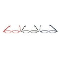thumbnail image 1 of Lunettes de Lecture Rotatives, Légères Premium PC Lunettes de Lecture Charnière Robuste Lot de 3 +200 pour Lecture, 1 of 8
