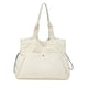 thumbnail image 5 of Bolsa De Nailon Bolso de mano blanco para mujer con múltiples bolsillos y cordón ajustable para viajes, gimnasio y oficina (1 unidad) JASKFLY, 5 of 7